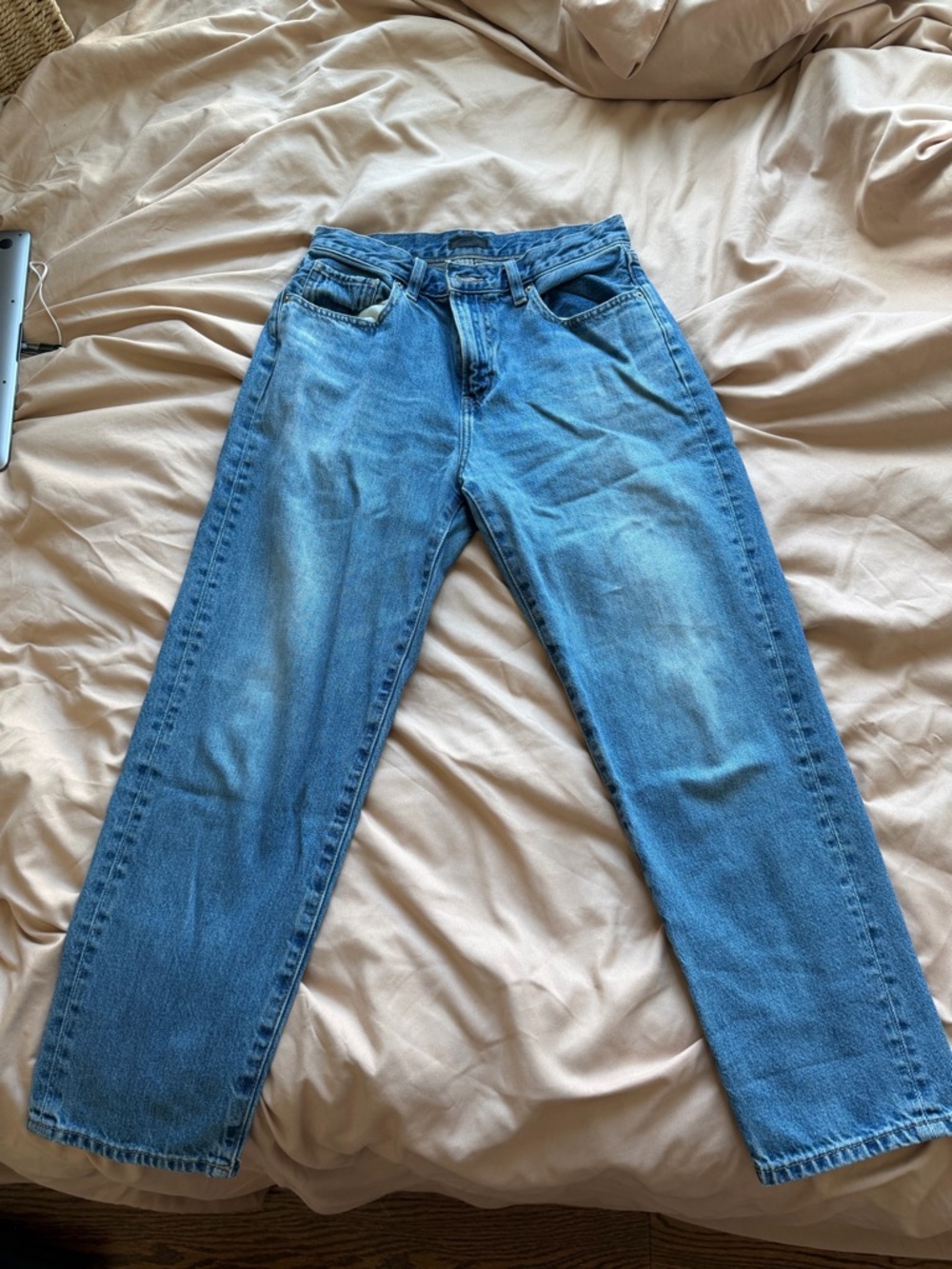 Uniqlo Light Blue Women's Boyfriend Jeans